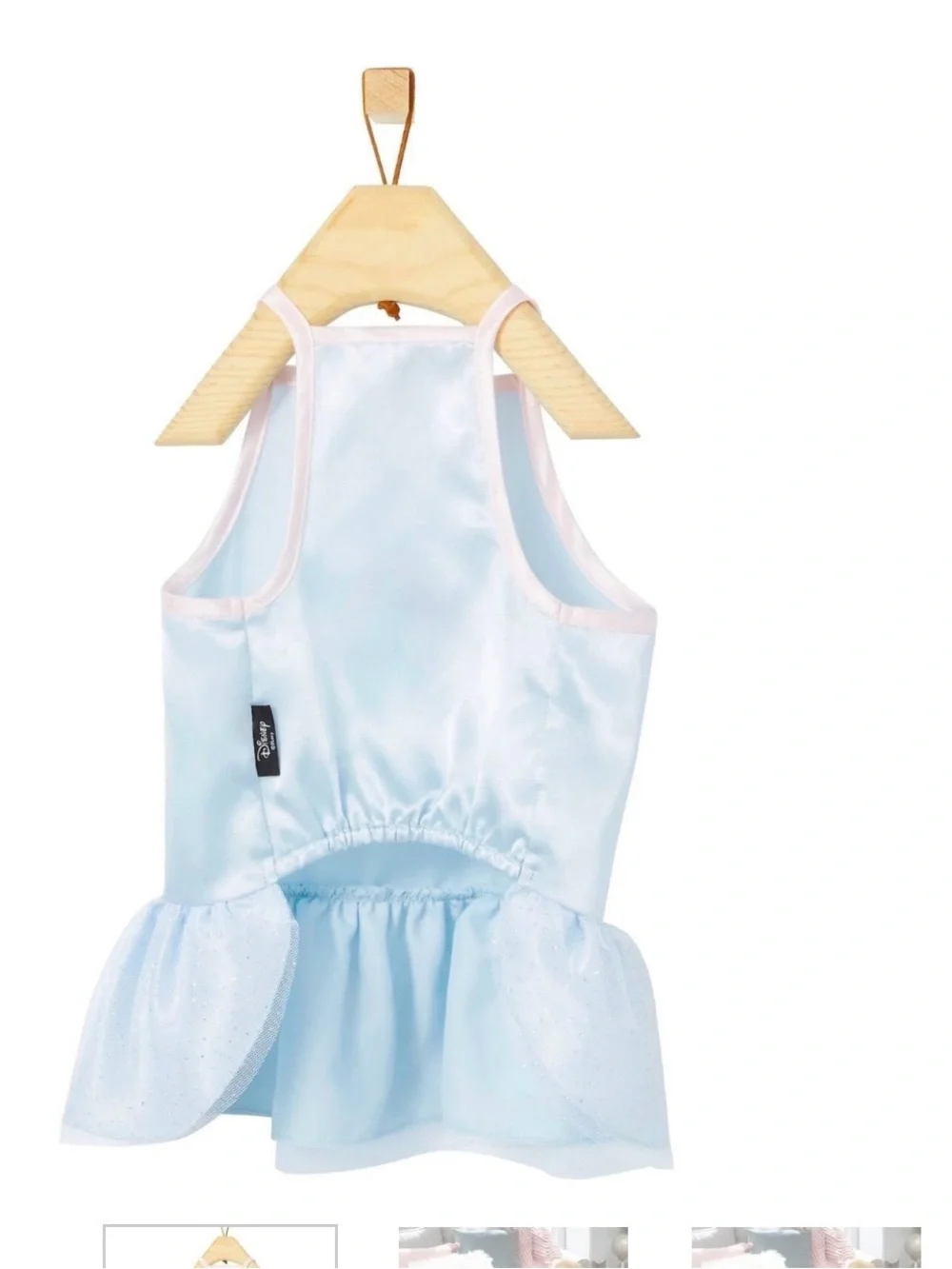 (S) Disney Cinderella Satin Dog & Cat Dress